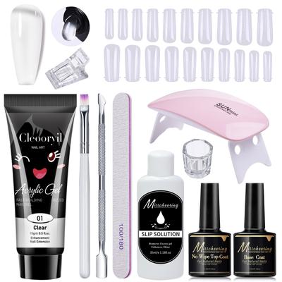 15Ml Nail Extension Glue 11-Piece Set Armor Die Brush Nail Art Crystal Extension Glue Set Crystal Glue