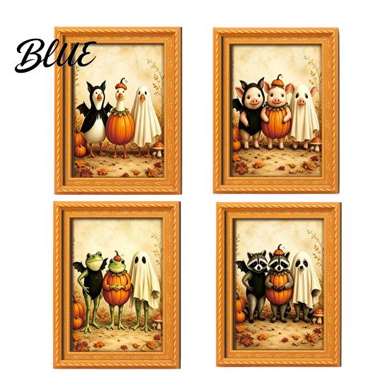 Retro Holz Fotorahmen Magnete Schwarze Katze Kühlschrankmagnet Saisonale Cartoon Küche Badezimmer Dekor Dekorativ Weichmagnetische Aufkleber Niedliches Thema
