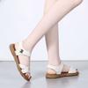 Beef Tendon Sole Sandals Women's Summer New Korean Version Versatile Flat Heel Women's Shoes Student Shoes Soft Sole Pregnant Women's Mother Shoes