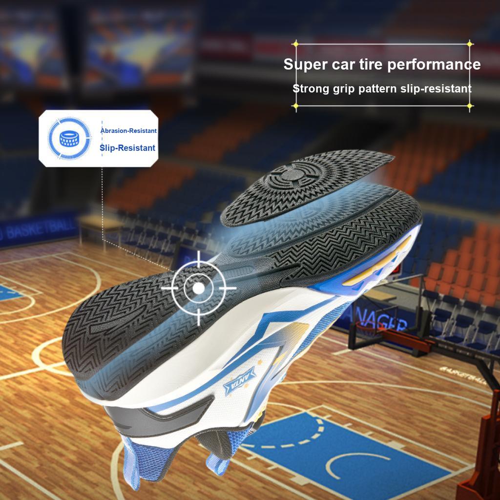 Anta Kids Starfire Professional Indoor Basketball Shoes Comfortable Versatile With Knob Closure Men Sneakers 312521113