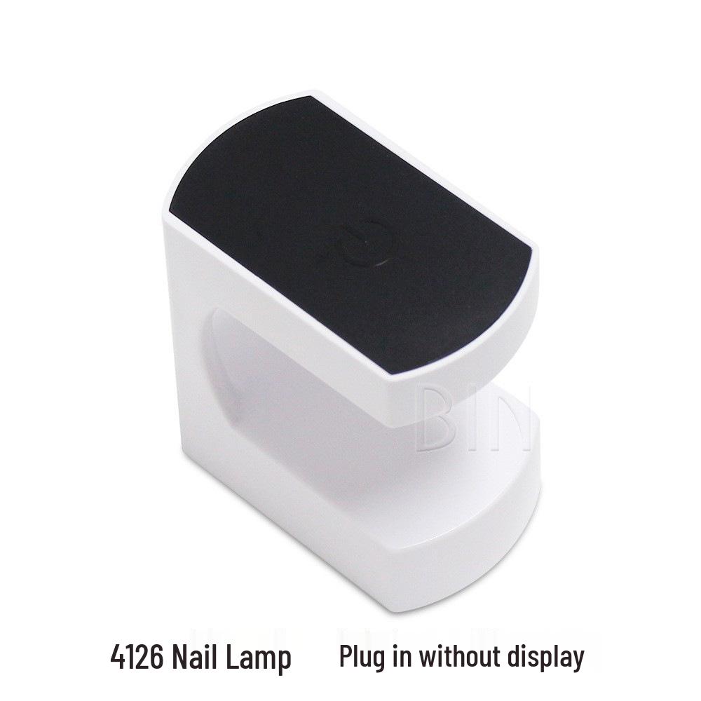 Portable 360° Rotating Nail Art Lamp with Silicone Stamp & Wearable Nail Light Strip