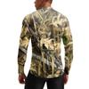 Herren Langarm Fahrradtrikot Atmungsaktiv Schnelltrocknend Leichtgewicht Pullover mit halbem Reißverschluss und Rundhalsausschnitt für Outdoor-Sportarten