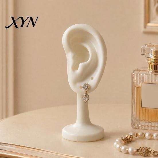 Human Ear Earring Holder Holder, Shaped Jewelry Stand, Storage Organizer, Display Stand for Home Dresser Store Counter Use Earrings Rack