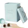 Rice Storage Airtight Lid Tin Box Washing Dispenser Laundry Container Washing Powder Box Sealed Box