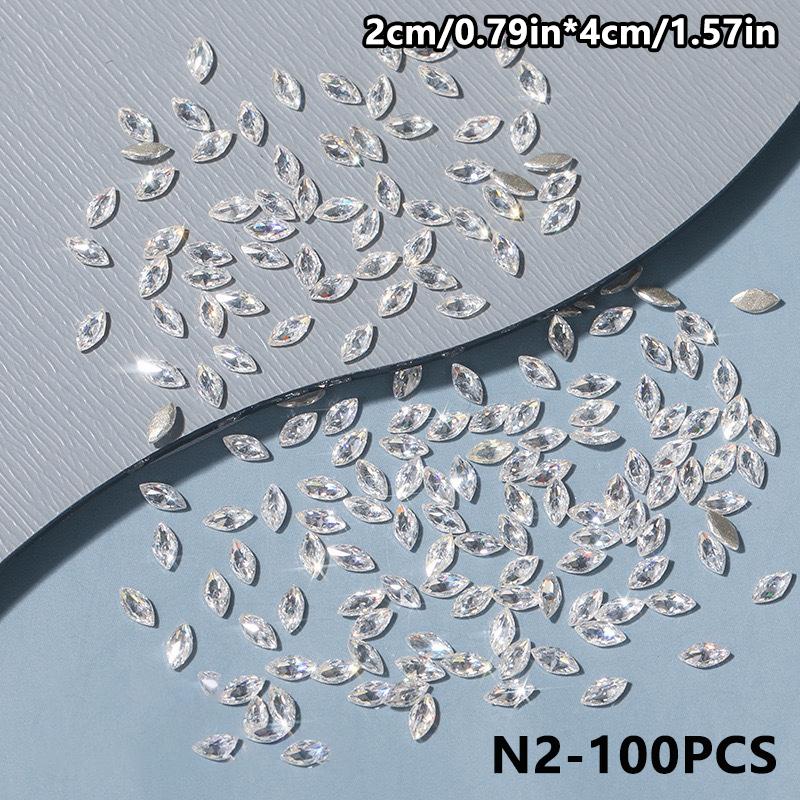 

100 шт. Мини циркониевые подвески для ногтей алмазные 3D кристаллы капли воды аксессуары для маникюра DIY украшения материал подвески N2