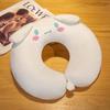 Melody U Shaped Neck Pillow With Plush Fabric For Travel And Office Use