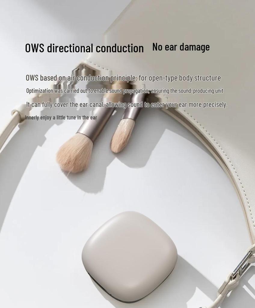 AI Smart True Wireless Noise Cancelling Sports Earhook Earbuds with Universal Bluetooth Connectivity