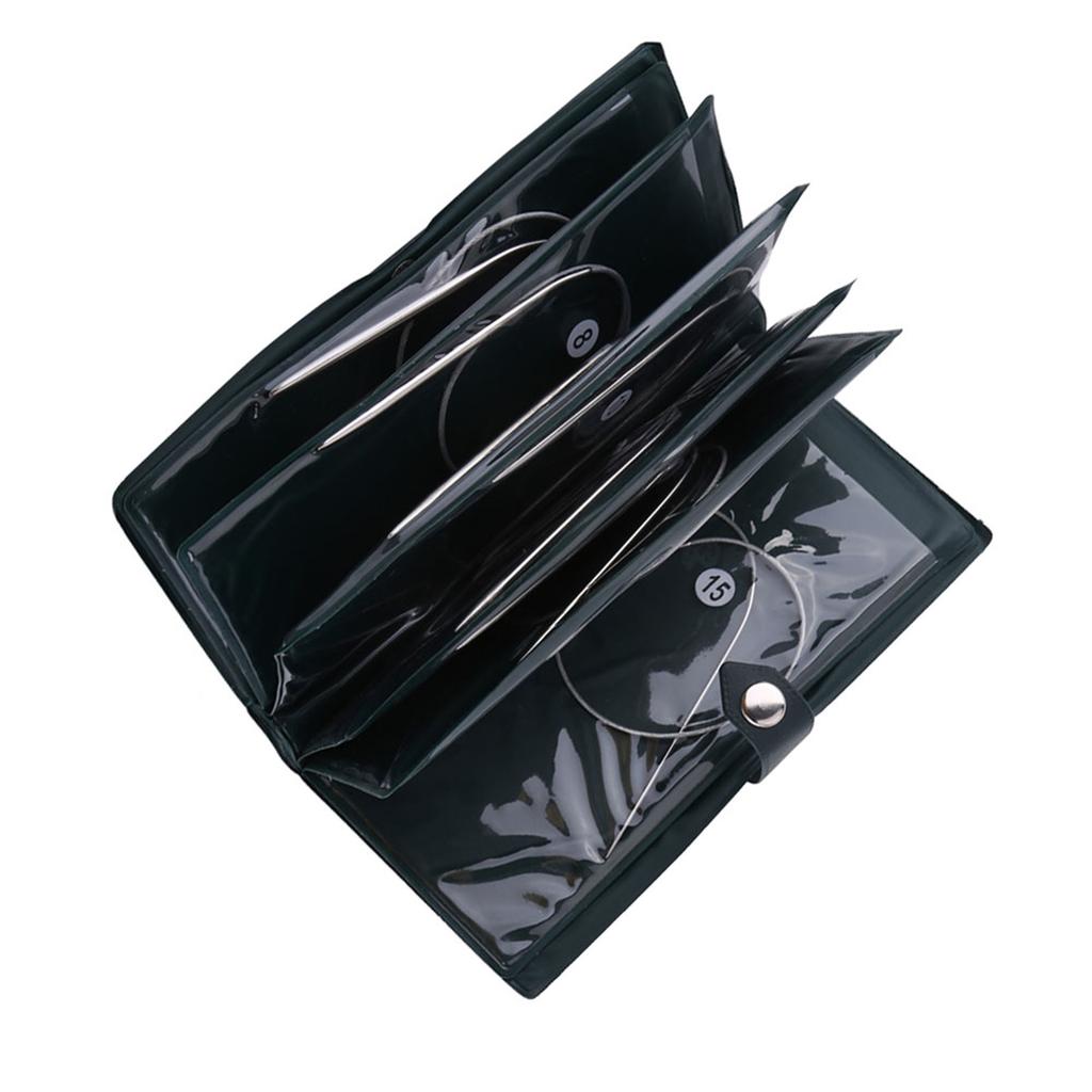 11pcs Steel Stainless Circular Needle Knitting Tools Crochet Craft Accessories 31.5   (80cm)