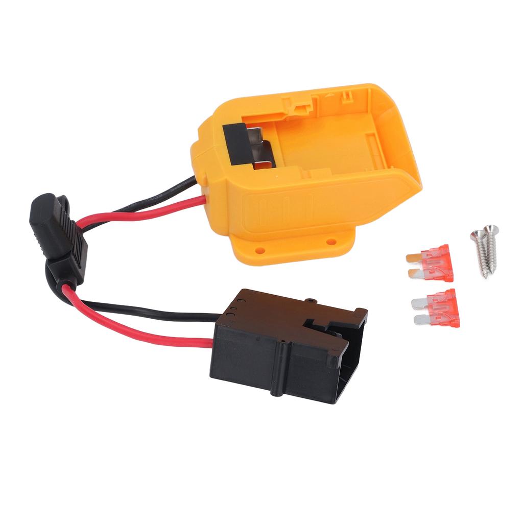 Power Tool Battery Adapter for  200 20V 18V Riding Toys Lithium Battery Converter with Wire Harness Connector
