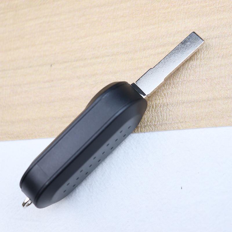 Car Key Fob Case Shell Housing For For Fiat 500 500L Bravo Panda Freemont Punto Ducato Peugeot Boxer Citroen Jumper/Buttons Pad