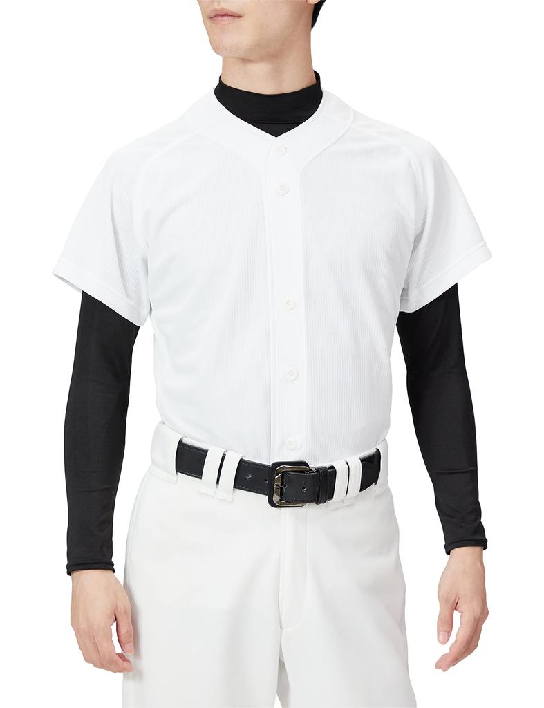 SSK US017 Baseballová herní velikost střední Pánské tričko, 10, Bílé,