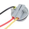 2Pcs 1157 Lampenfassung BAY15D Lampe Halter Basis Stecker Draht Auto Bremslicht Lampe Stecker Bremslicht Halter