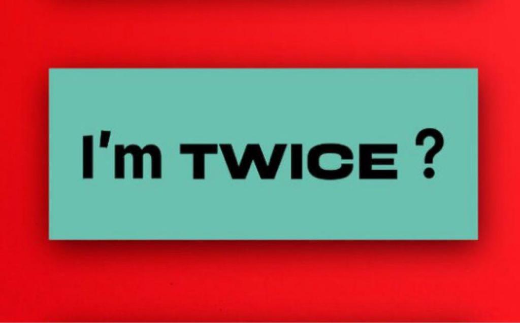 [USED] I'm Donut? I'm Donut TWICE Collaboration Sticker Mina