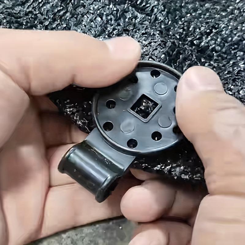 100 Stück Schwarze Schattierclips Strapazierfähiger PP-Kunststoff, Ideal für Schattiernetze, Terrassensichtschutz, Mehrzweck-Wasserfest-Clips, Befestigungen für Schattiernetze