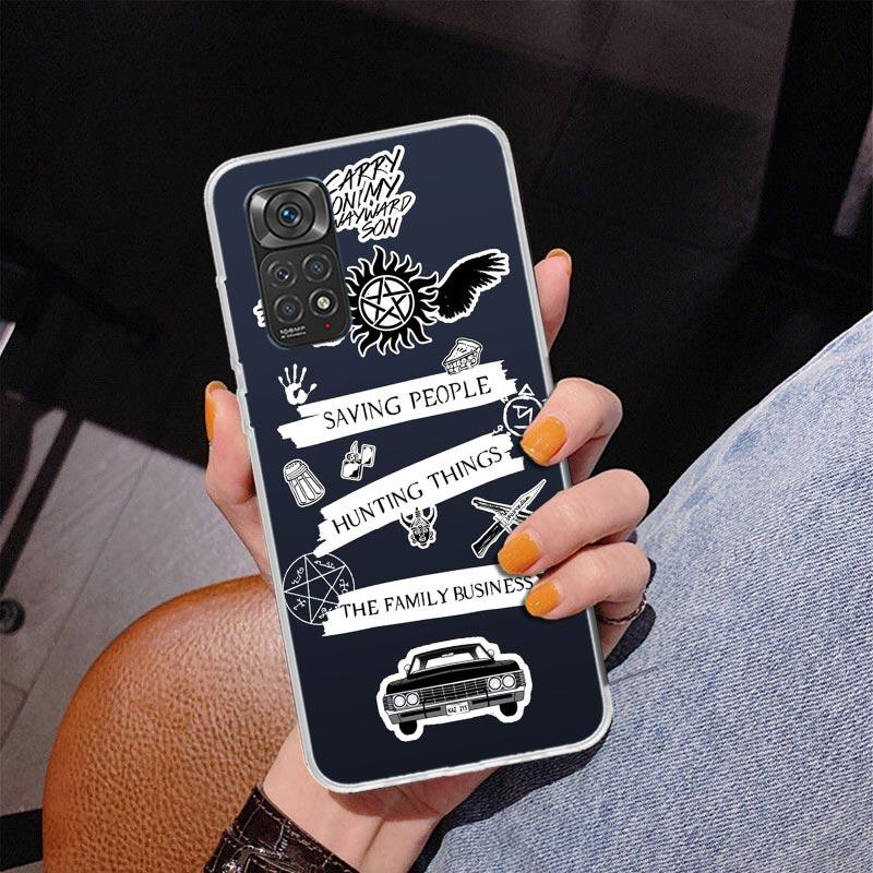 Babaite Supernatural SPN Dean und Sam Handyhülle für Xiaomi Redmi Note 15 14 13 12S 12 11 Pro Plus 14S 11S 11E 10 10S 11T 5G Per