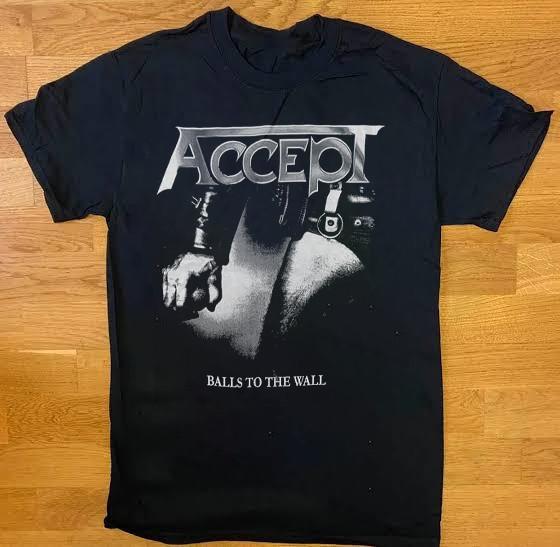 ACCEPT- Balls to the Wall Album Shirt Unisex s-5XL BO978 Unisex T-Shirt S