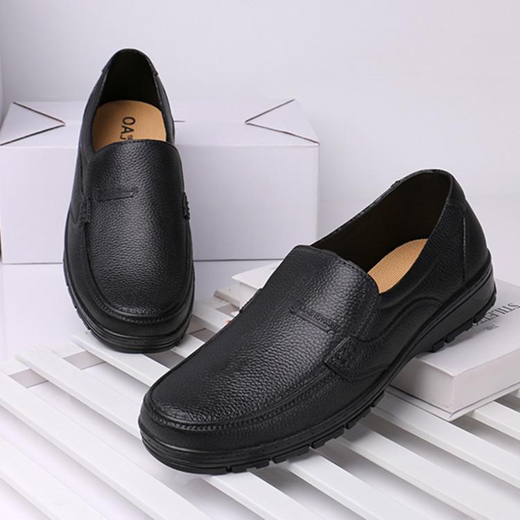 

Мужская кухонная обувь специальная для отеля противоскользящая обувь маслостойкая пластиковая имитация пластиковой обуви средства индивидуальной защиты рабочая обувь мужская 6.5 чёрный