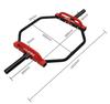 Hexagonal Olympic Bar - Open Ring Squat Deadlift and Farmer's Multi-Purpose Pull Rod