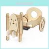 Wooden Diy Robot Pull Car Creative Science Experiment Toy For Grade 5 Students Steam Education