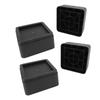 4-piece furniture riser,   plastic riser pads, furniture riser by 2 inches for sofa, bed, table, robust and   design for home and