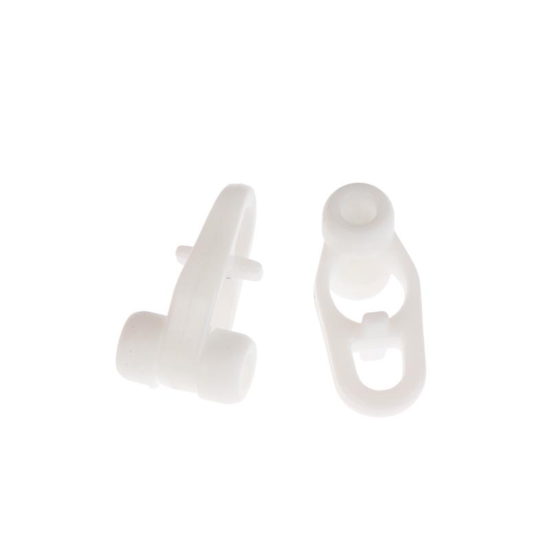 50 Stück Leichte Gardinenschienen-Gleitradhaken Typ Universal Gerade Schiene Gebogene Schiene Schieber Gardinenhakenring