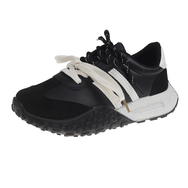 

Женская обувь на платформе, роскошные лоферы на плоской подошве, удобные кеды Zapatillas De Mujer, мягкие туфли на плоской подошве для женщин 35 чёрный