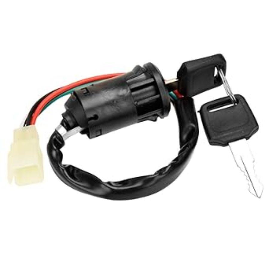 4 Pin Ignition Key Switch 4 Wire Compatible with 50cc 70cc 90cc 110cc 125cc A