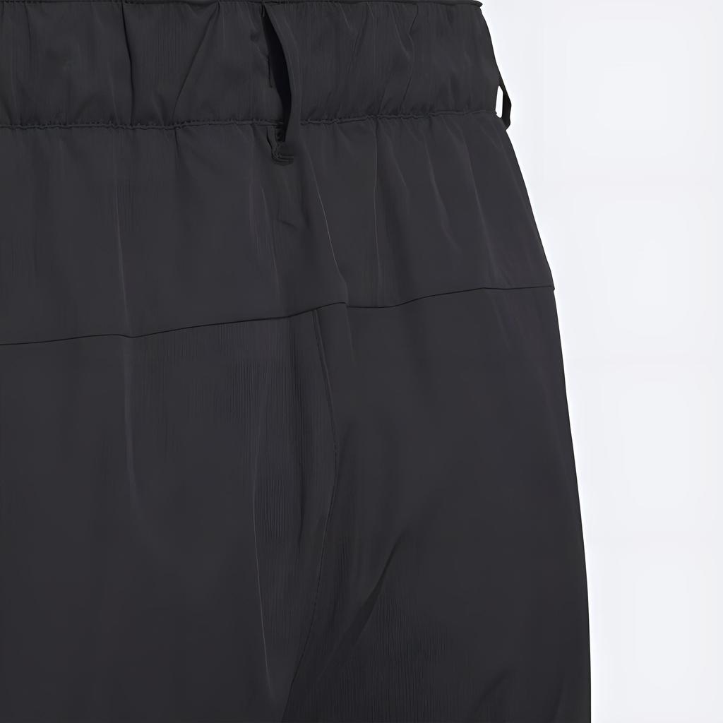 Adidas Pure Color Slim-Fit Woven Cropped Casual Pants Men Bottoms Black JE6670