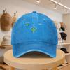 Mens Baseball Cap with Swedish Fingerprint Flag Fashionable Casual Adjustable Cap for SpringAutumn Outings Travel Beach V