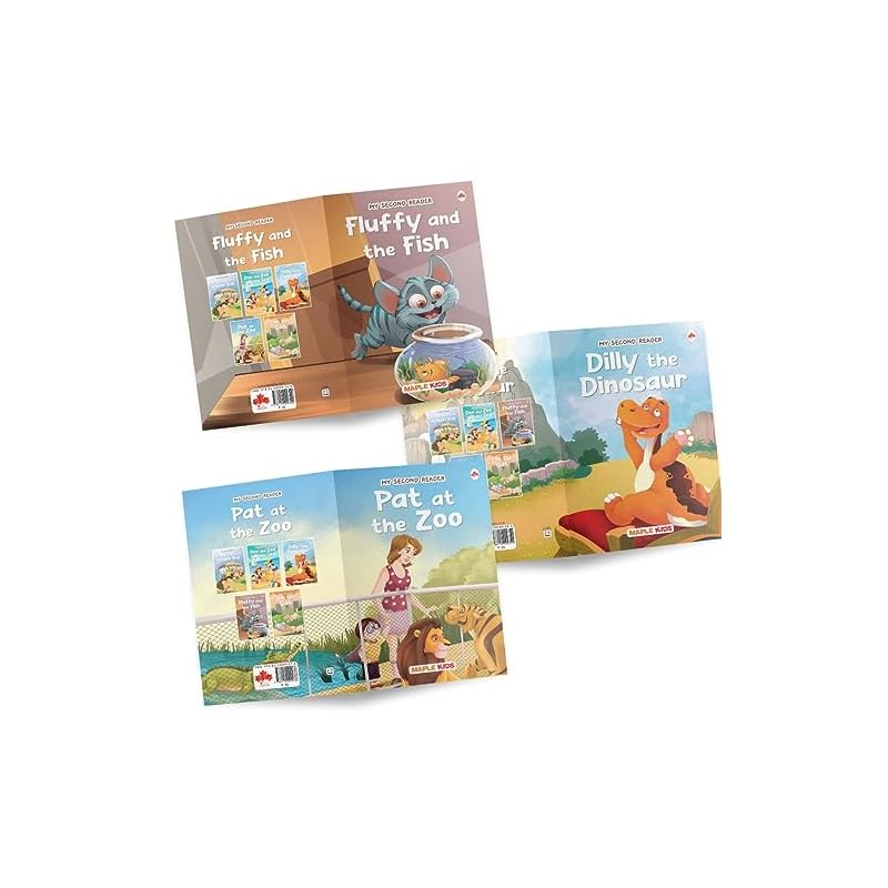 Story Books for Kids Second Reader (Illustrated) (Set of Books) Phonic stories Bedtime Stories Years to Years Old Read Aloud to Infant
