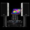 QIASHENG K105 Professional Karaoke Speaker System CN plug (adapter included) (CN version)