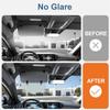 Car Visor Extender Windshield Sun Blocker Anti-Glare Weatherproof Sunvisor Extension Car 180-Degree Rotation Car Sun Blocker