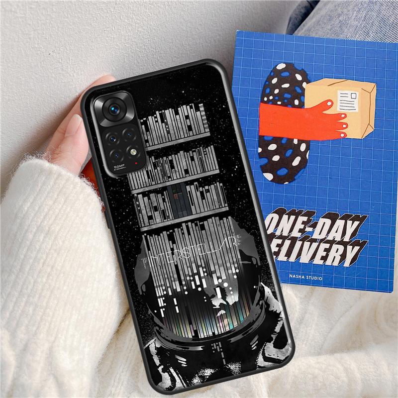 Interstellar Movie Case For Xiaomi Redmi Note 11 Pro 8 9 10 Pro Note 10S 11S 9S K50 K40 9A 9C 10A 10C Cover
