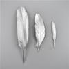 Gold Goose Feather Silver Turkey Plumes Handicraft Accessories Golden Duck Feathers Table Centerpieces Wedding Party Decoration