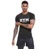 Men's Compression Shirt Gym Training Workout Short-sleeved Breathable Sweat-absorbent Quick-drying Stretch T-shirt Summer S-3XL