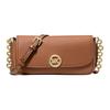 Nolita Gold Hardware Letter Engraved Leather Shoulder Crossbody Bag Small Women Bags Brown 32S6GY5C5L-CUOIO