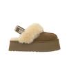 Funkette Tøfler Kastanje Dame Sneakers Brun 1113474-CHE