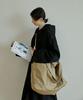 Malen Unisex Canvas Bag Beige