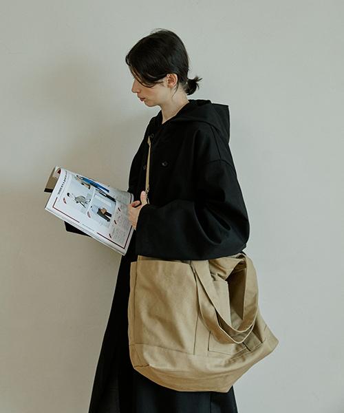 Malen Unisex Canvas Bag Beige