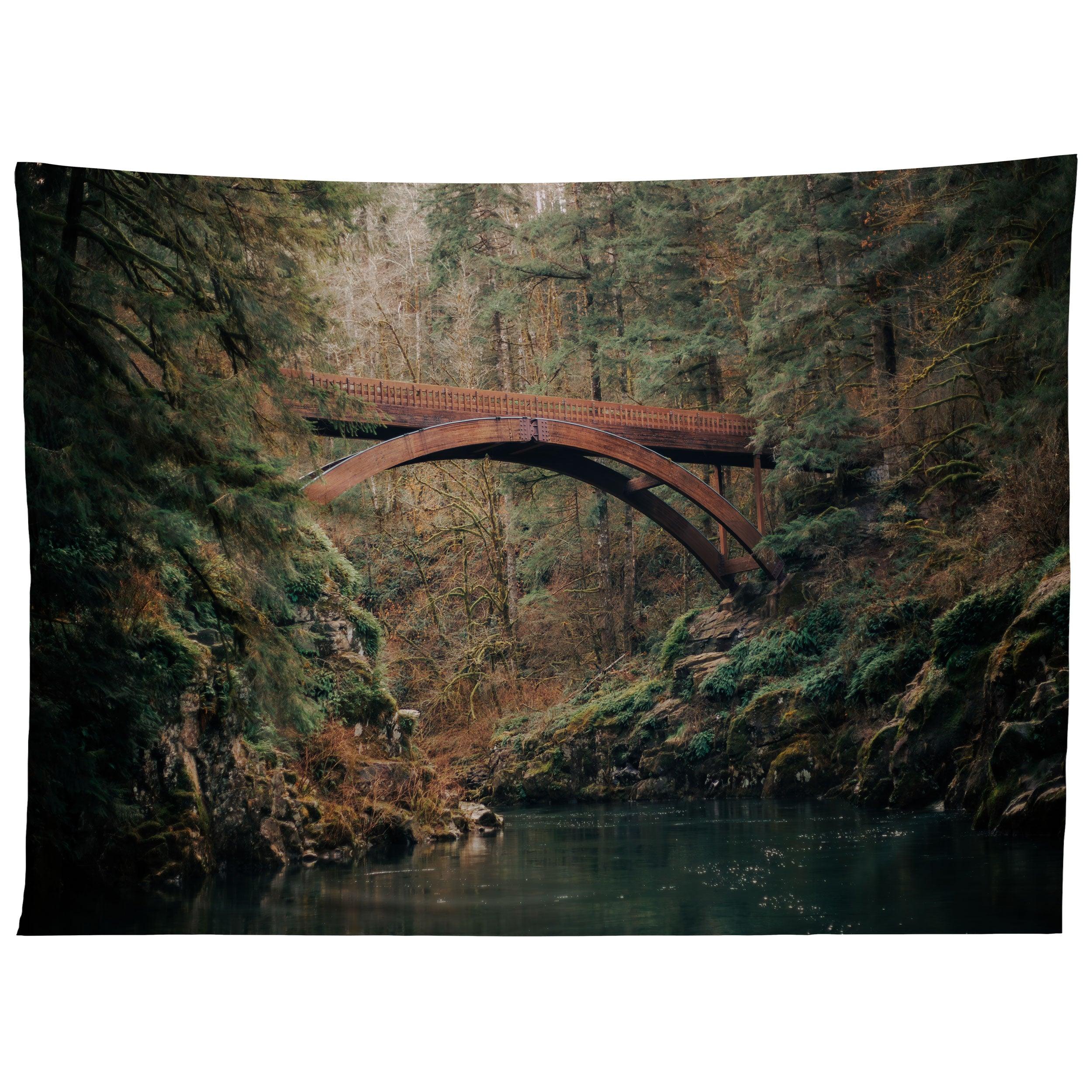 MOULTON FALLS tapestry 75x100