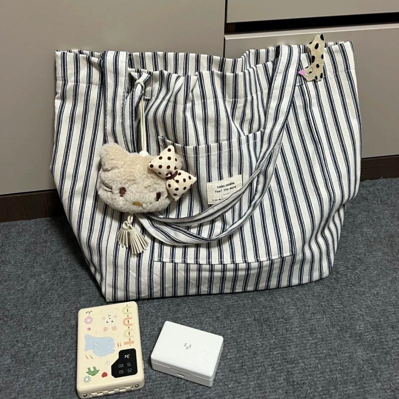 Large-capacity Commuter Single-shoulder Tote Bag Portable Shopping Bag