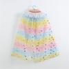 Girls Lightweight Sheer Princess Cape for Fantasy Dressing Up and Birthday Parties Soft Nylon Fabric Costume Accessory