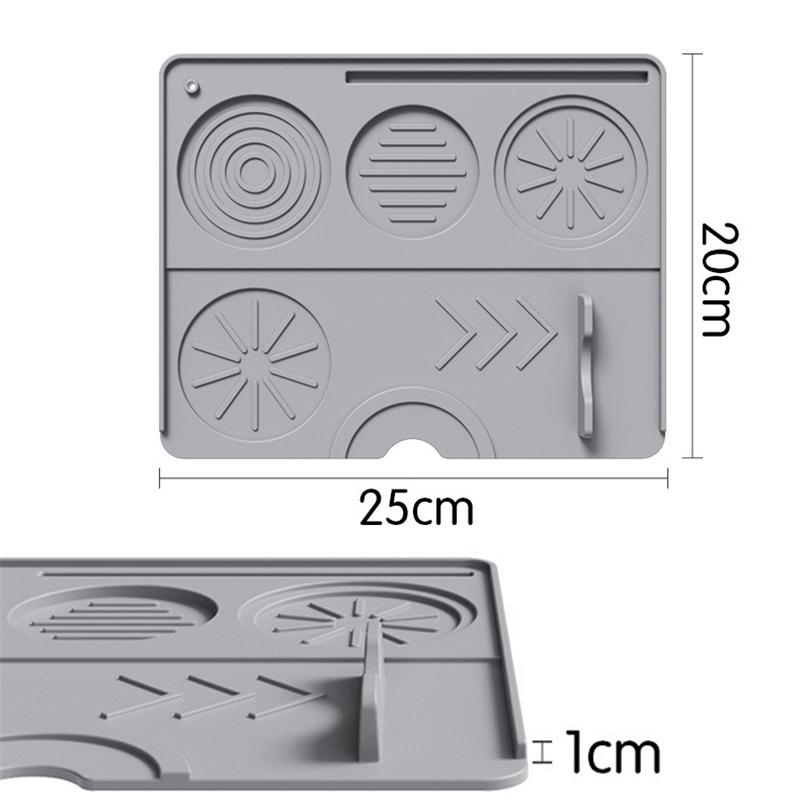Nowa Mata do Tampera do Kawy Podkładka Silikonowa Ekspres do Espresso Bar Akcesoria do Kawy Kuchenny Ekspres do Espresso Narzędzie Podkładka Antypoślizgowa