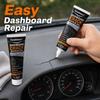 Gel de réparation de fissures de tableau de bord 60 ml, Nouveau 2026 Remplisseur pour cuir et plastique de voiture Outil de réparation rapide des rayures de console et de tableau de bord