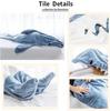 Adult Shark Pajamas Blanket Onesie: Cute, Super Soft Flannel, Wearable & Anti-Kick Sleeping Bag
