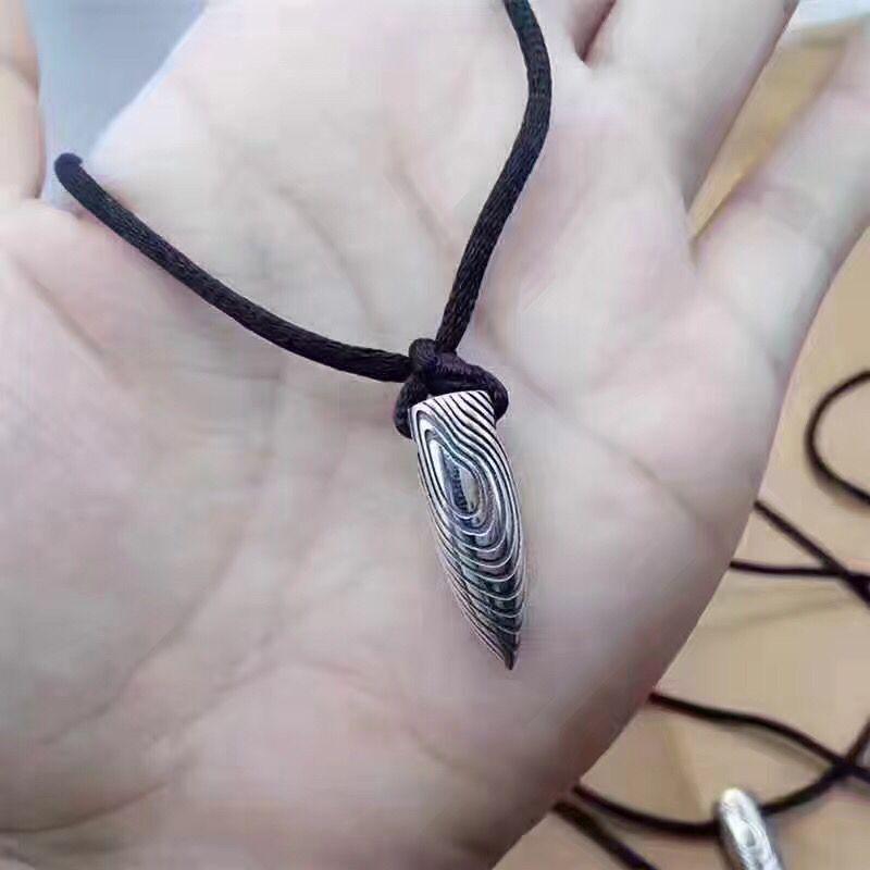 Wolf Warrior 2 Pendant Necklace: Wu Jing Retro Bullet Style for Men and Women