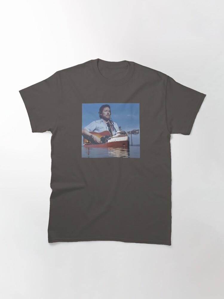 Gordon Lightfoot Gordon Lightfoot and Edmund Fitzgerald Classic T-Shirt
