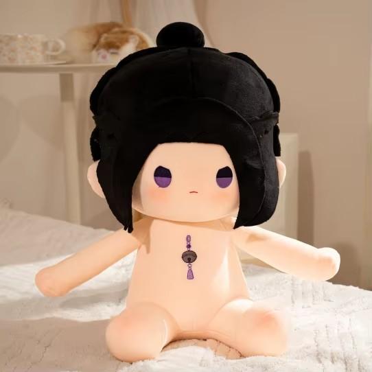 40Cm The Husky And His White Kitten Shin Plushie Dressup Chu Wanning Charming Cuddly Filled Item Cushion For Animated Otaku