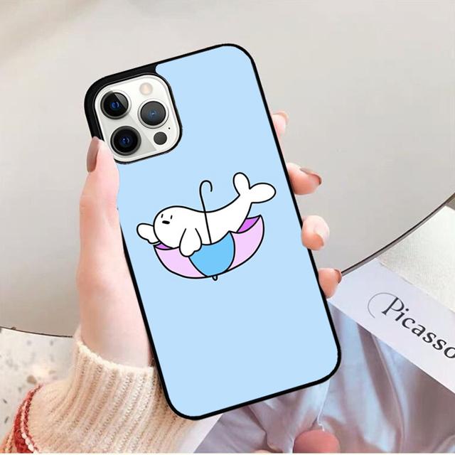 Baby Seals Phone Case Back Cover for iPhone 17 Air 16 15 14 13 11 12 Pro Max Plus Shell Coque