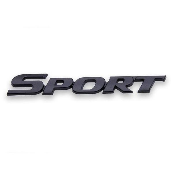 3D Metal Car Letters Logo SPORT Emblem Trunk Badge Decal For Yaris Corolla Camry Highlander CHR Sport Sticker Accessories